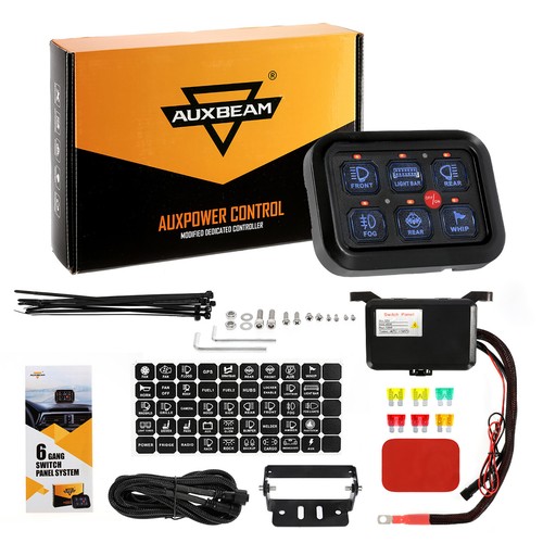 Auxbeam gang off - 6,
